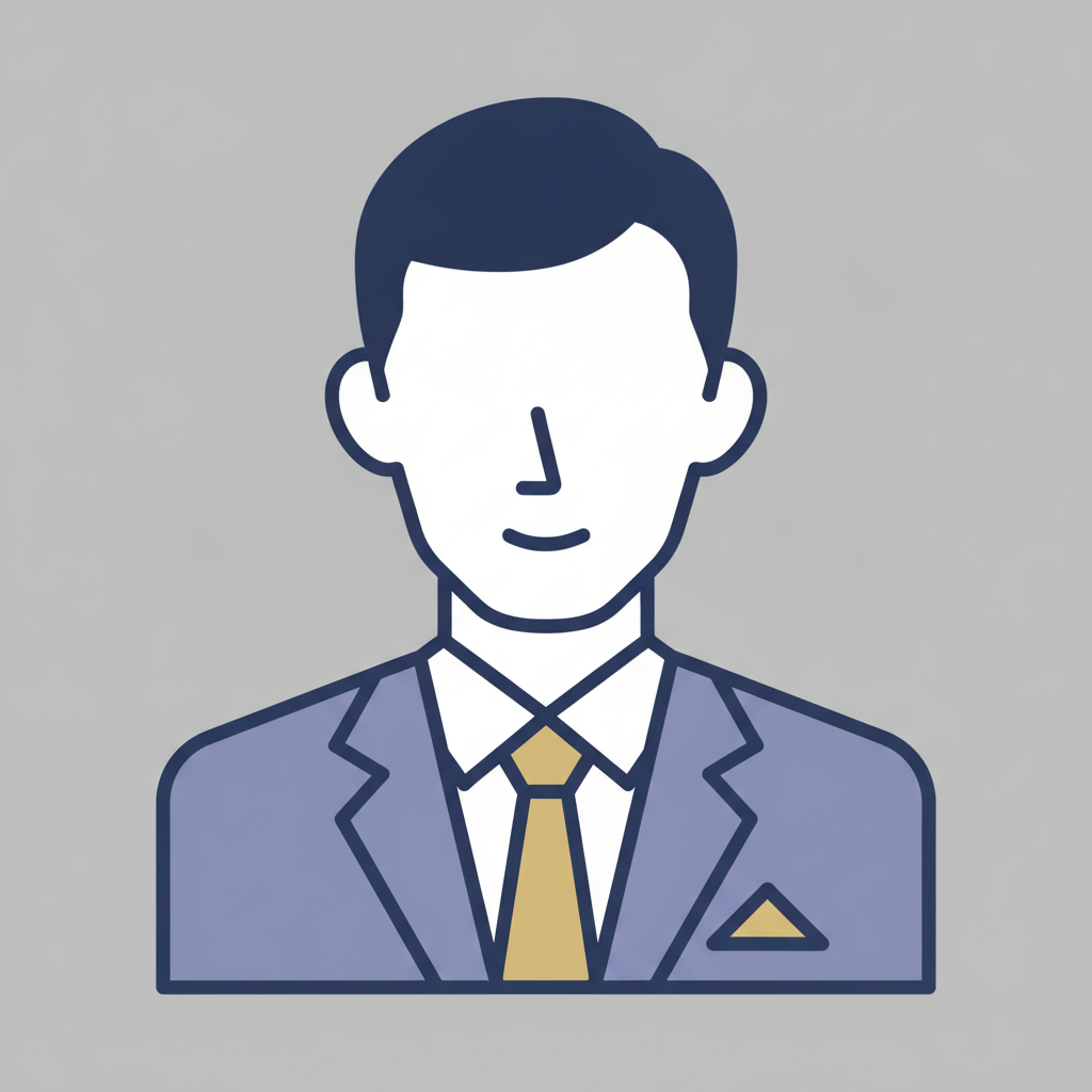 Neutral studio portrait of an unidentified professional in business attire, shoulders up against a plain softly lit backdrop, no recognisable likeness